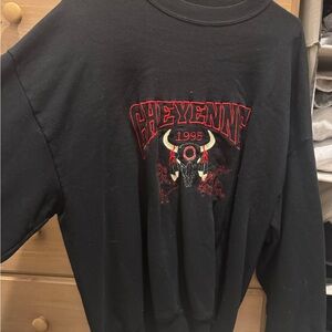 Cheyenne Jerzees Black Crewneck